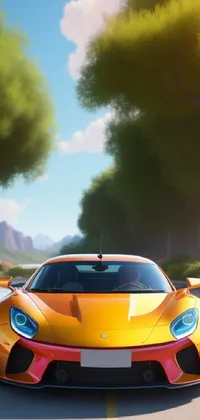 Car Vehicle Sky Live Wallpaper