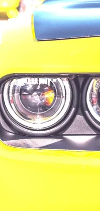 Car Vehicle Yellow Live Wallpaper