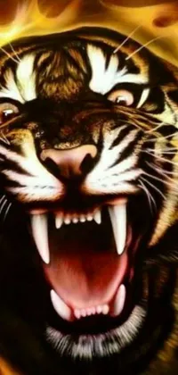 Carnivore Felidae Bengal Tiger Live Wallpaper