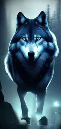 Wolf2 Live Wallpaper