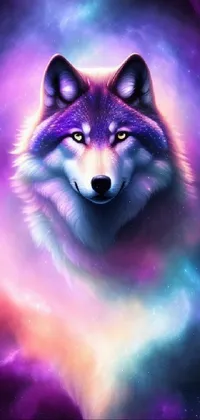 Fantasy on sale wolf wallpaper