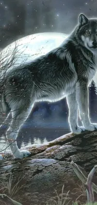 Carnivore Organism Wolf Live Wallpaper