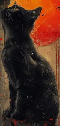 Carnivore Paint Cat Live Wallpaper