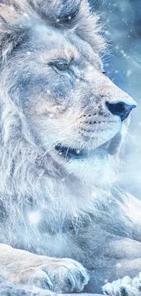 Carnivore Snow Whiskers Live Wallpaper