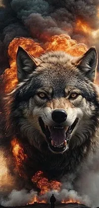 Carnivore Wolf Fang Live Wallpaper
