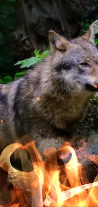 Carnivore Wolf Terrestrial Animal Live Wallpaper