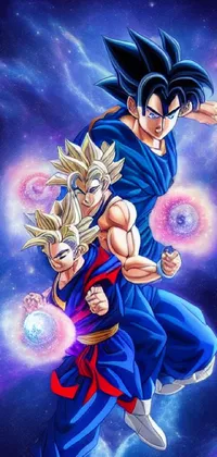 Goku and Gohan Live Wallpaper