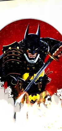 If you're a fan of the Caped Crusader, this phone live wallpaper has the perfect combination of action and art