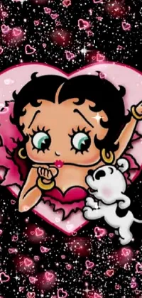 betty boop valentine wallpaper