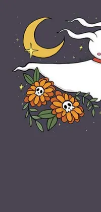 Cartoon Flower Happy Live Wallpaper