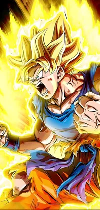 Cartoon Gesture Dragon Ball Live Wallpaper