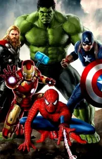 Cartoon Hulk Avengers Live Wallpaper