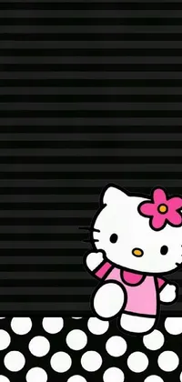 Download Fly high with Hello Kitty! Wallpaper