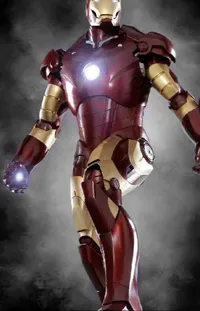 Cartoon Iron Man Armour Live Wallpaper