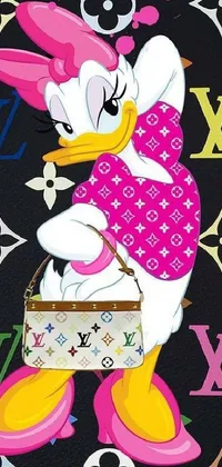 Louis Vuitton feat. Disney minnie with bg  Mickey mouse art, Mickey mouse  wallpaper iphone, Mickey mouse wall art