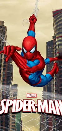 Cartoon Spider-man Art Live Wallpaper
