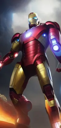 Cartoon Toy Iron Man Live Wallpaper