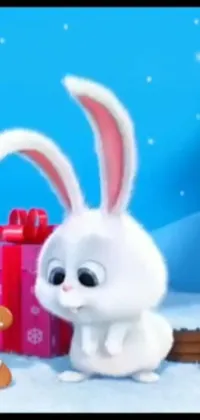 Cartoon Toy Rabbit Live Wallpaper