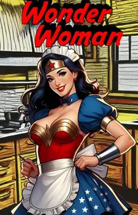 Cartoon Wonder Woman Organ Live Wallpaper