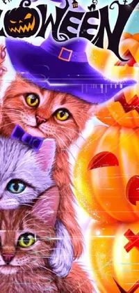 Cat Art Paint Carnivore Live Wallpaper