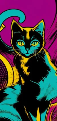 Cat Black Felidae Live Wallpaper
