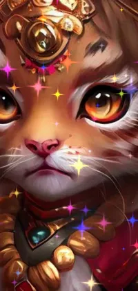 Cat Carnivore Eyelash Live Wallpaper