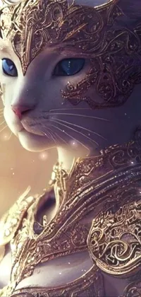 This stunning live wallpaper is perfect for cat lovers and fans of fantasy and Egyptian art