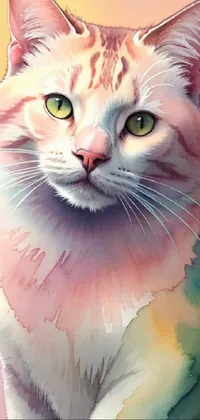 Cat Carnivore Paint Live Wallpaper