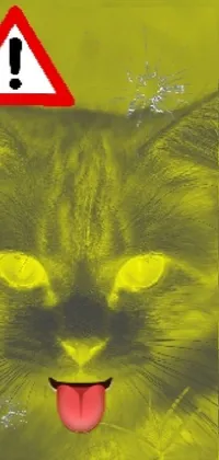 Cat Carnivore Triangle Live Wallpaper
