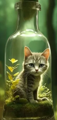 Cat Drinkware Organism Live Wallpaper