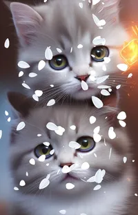 Cat Felidae White Live Wallpaper