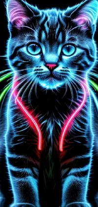 Cat Light Felidae Live Wallpaper