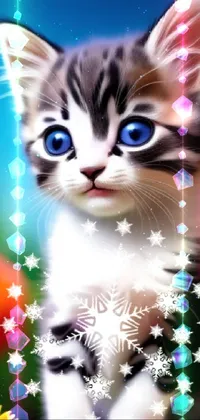 Cat Light Organism Live Wallpaper