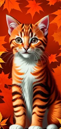 Cat Orange Carnivore Live Wallpaper