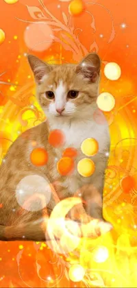 Cat Orange Felidae Live Wallpaper