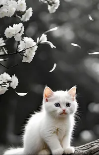Cat Photograph Plant Live Wallpaper