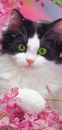 Cat Plant Eye Live Wallpaper