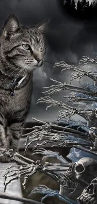 Cat Plant Felidae Live Wallpaper