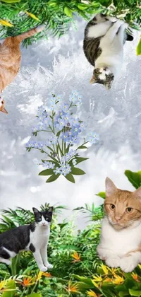 Cat Plant Vertebrate Live Wallpaper