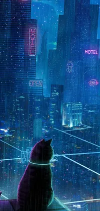 anime, cyberpunk, wallpaper, futuristic city, rain