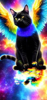 Cat Vertebrate Light Live Wallpaper - free download