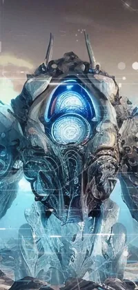 Cg Artwork Electric Blue Fictional Character Live Wallpaper