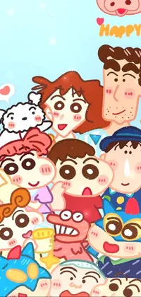 Facial Expression Cartoon Vertebrate Live Wallpaper