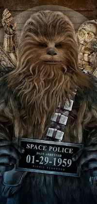 Chewbacca Organism Liver Live Wallpaper