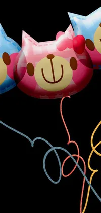 Child Art Cartoon Balloon Live Wallpaper