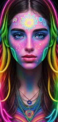 Chin Colorfulness Hairstyle Live Wallpaper