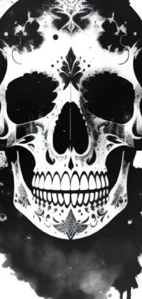 Skull Mask Live Wallpaper