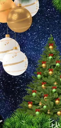 Christmas Christmas Tree Decoration Live Wallpaper