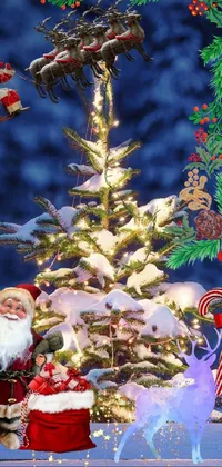 Christmas Ornament Christmas Tree Holiday Ornament Live Wallpaper