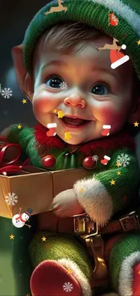 Christmas Ornament Green Toy Live Wallpaper